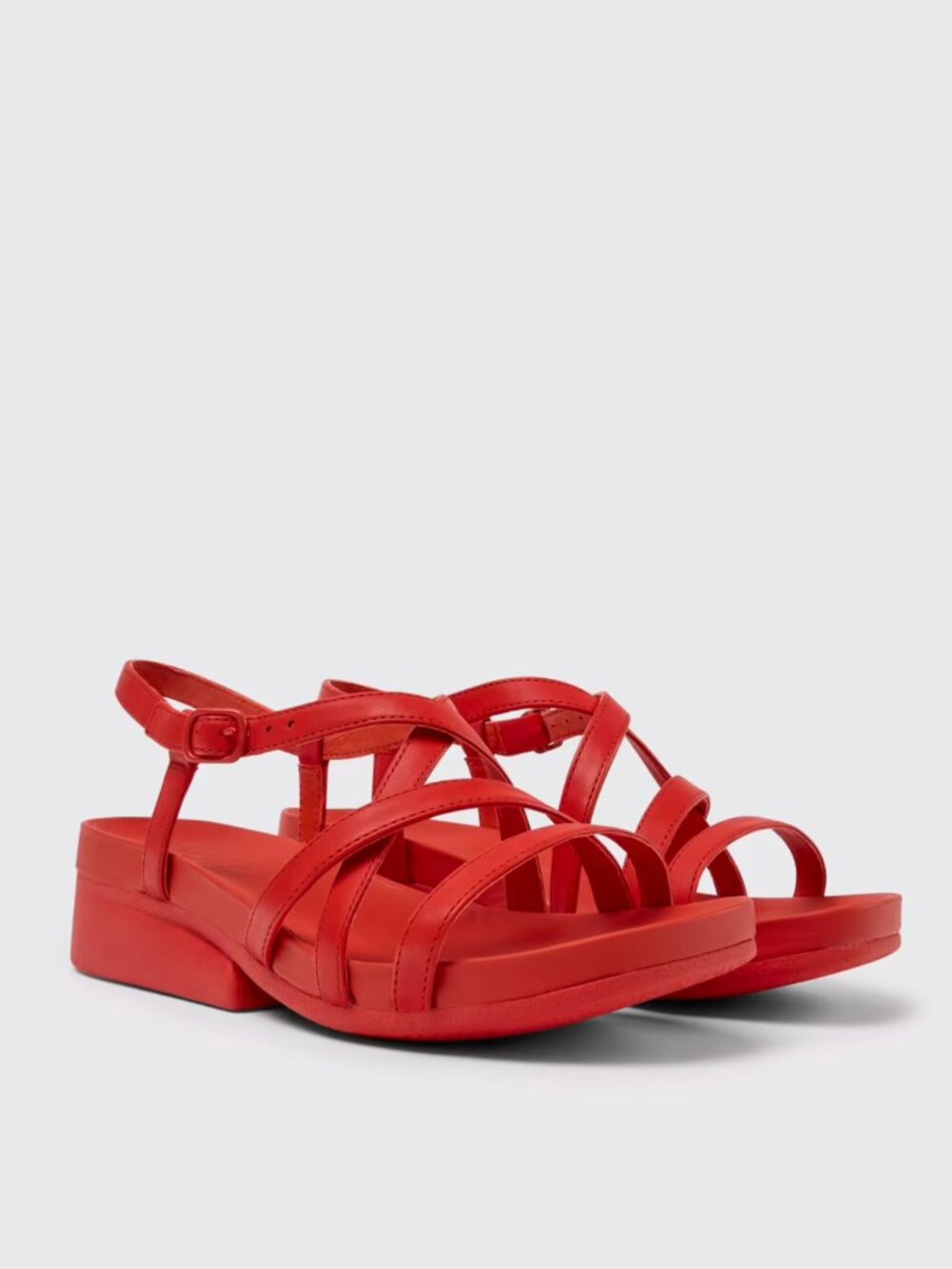 Strappy Red Camper Minikaah sandals - Picture 7 of 11